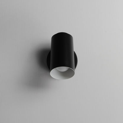 Maxim SpotLight Outdoor LED Sconce - Cylinder in Black 62001BK