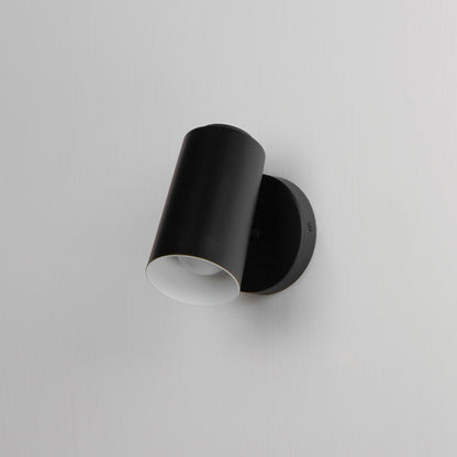 Maxim SpotLight Outdoor LED Sconce - Cylinder in Black 62001BK