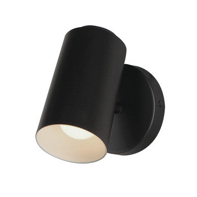 Maxim SpotLight Outdoor LED Sconce - Cylinder in Black 62001BK