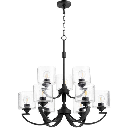 Quorum Dakota Chandelier in Noir 6202-9-69