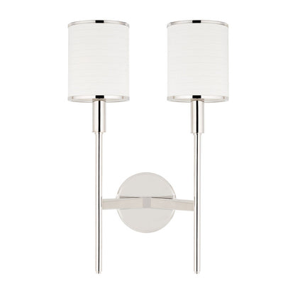 Hudson Valley Lighting Aberdeen Wall Sconce in Polished Nickel 622-PN