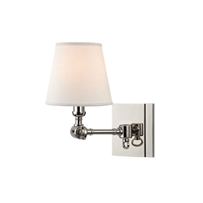 Hudson Valley Lighting Hillsdale Wall Sconce in Polished Nickel 6231-PN