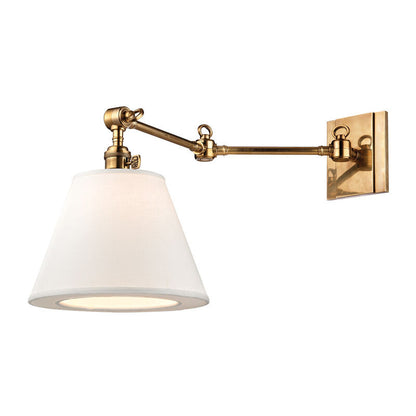 Hudson Valley Lighting Hillsdale Wall Sconce in Aged Brass 6233-AGB