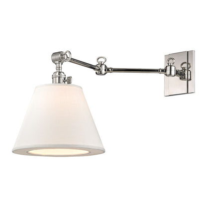 Hudson Valley Lighting Hillsdale Wall Sconce in Polished Nickel 6233-PN