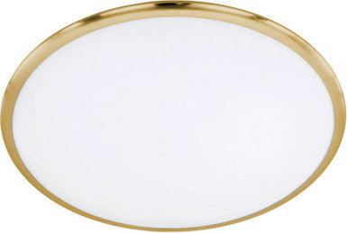 Arnsberg Seattle LED Ceiling Light in Satin Brass 625211008