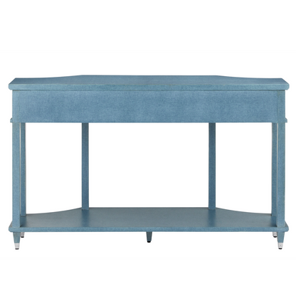 Currey & Co. Maya Blue Console Table 3000-0283