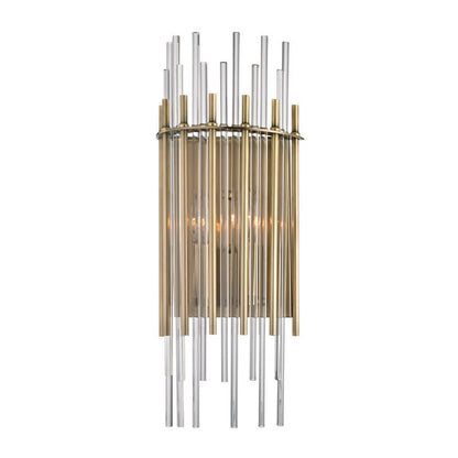 Hudson Valley Lighting Wallis Wall Sconce in Aged Brass 6300-AGB