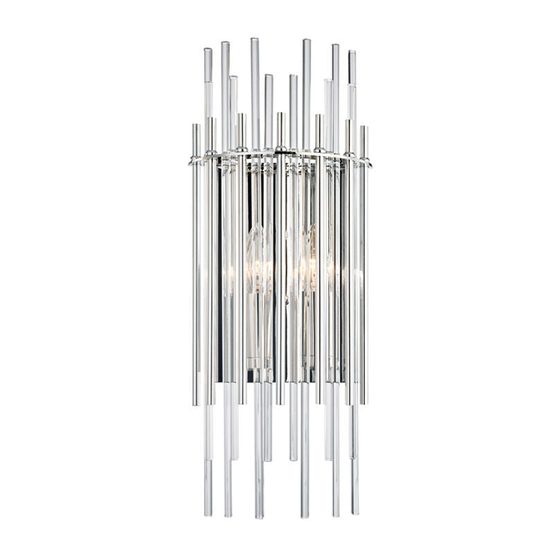 Hudson Valley Lighting Wallis Wall Sconce in Polished Nickel 6300-PN