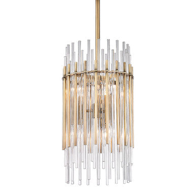 Hudson Valley Lighting Wallis Pendant in Aged Brass 6310-AGB