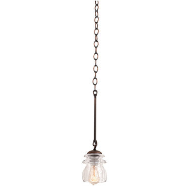 Kalco Brierfield 1 Light Mini Pendant 6316AC