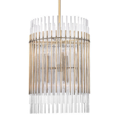 Hudson Valley Lighting Wallis Chandelier in Aged Brass 6320-AGB