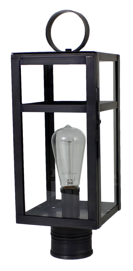 Northeast Lantern Newport Small Post One Light with Clear Glass 63933