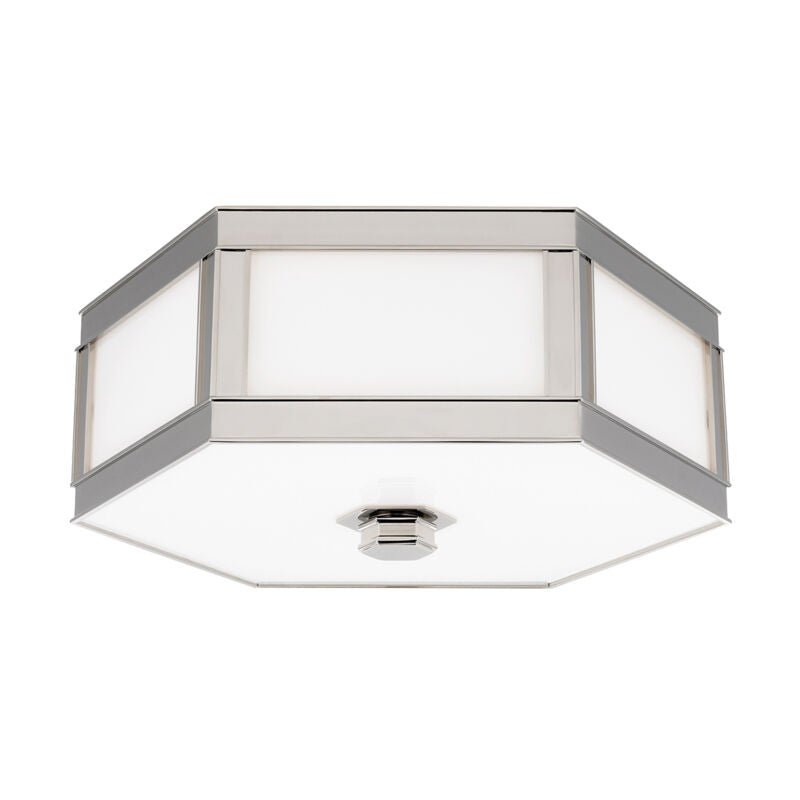 Hudson Valley Lighting Nassau Flush Mount in Polished Nickel 6413-PN