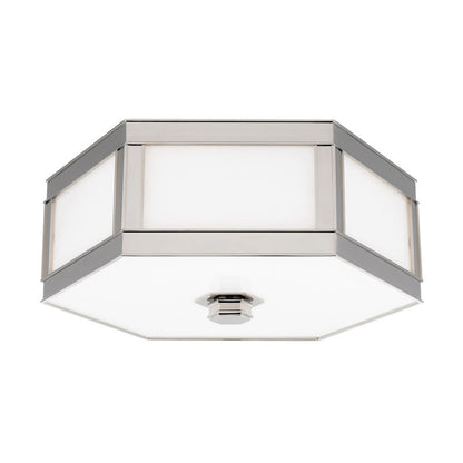 Hudson Valley Lighting Nassau Flush Mount in Polished Nickel 6413-PN