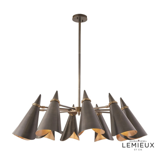 Global Views Meudon Multi-Arm Chandelier CLL9.90010