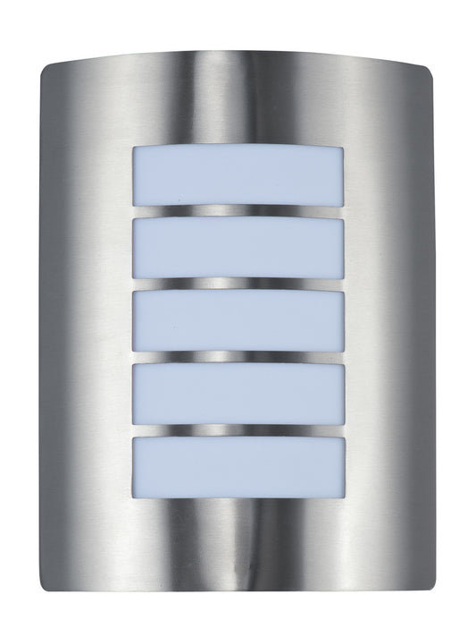 Maxim View LED 1-Light Wall Sconce in Stainless Steel 64331WTSST