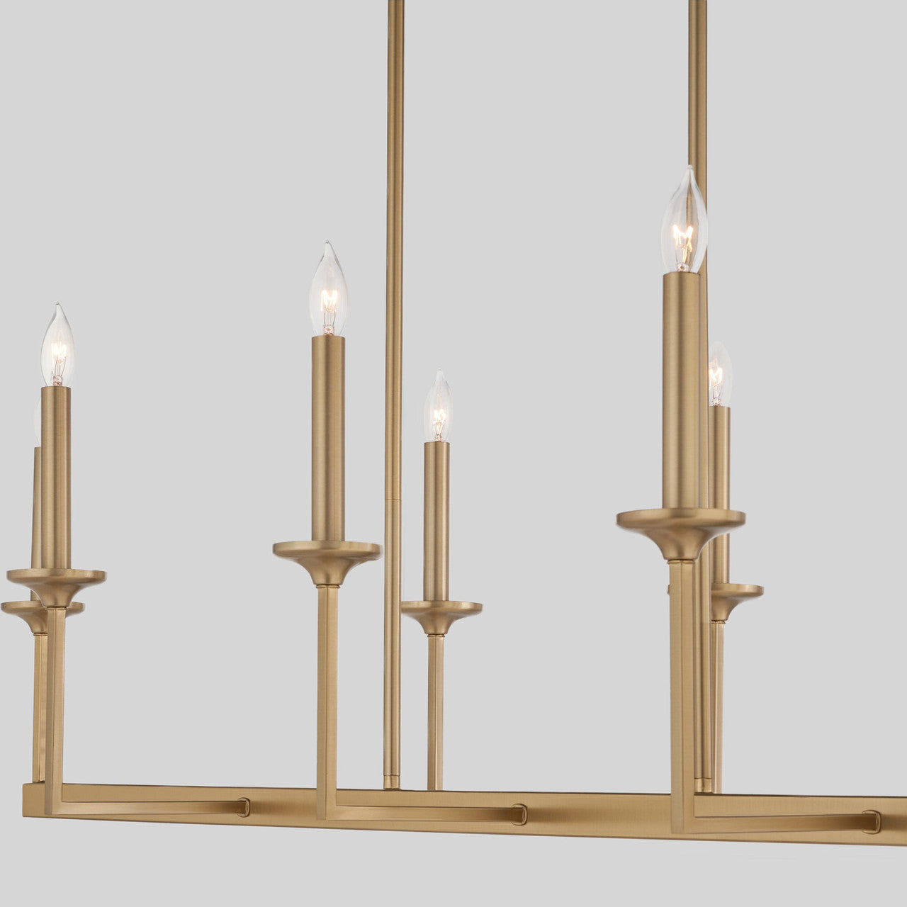 Quorum  Eldorado 8 Light Linear - Aged Brass 6505-8-80