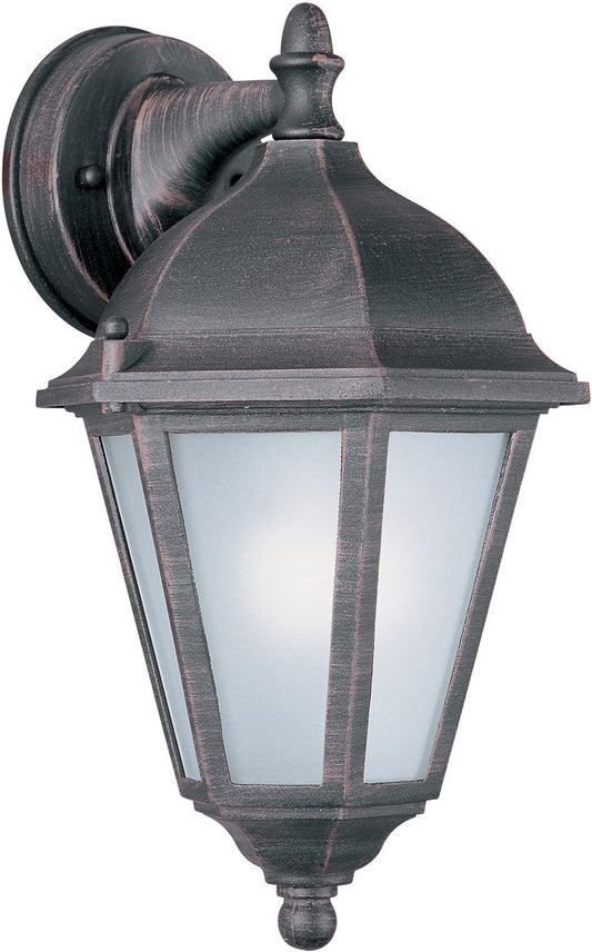 Maxim Westlake LED 1-Light Outdoor Wall Lantern in Rust Patina 65100RP