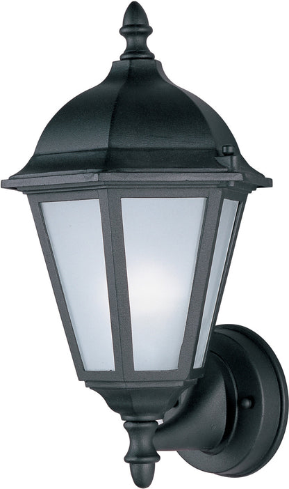 Maxim Westlake LED 1-Light Outdoor Wall Lantern in Black 65102BK