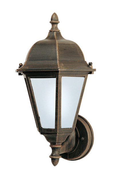 Maxim Westlake LED 1-Light Outdoor Wall Lantern in Rust Patina 65102RP