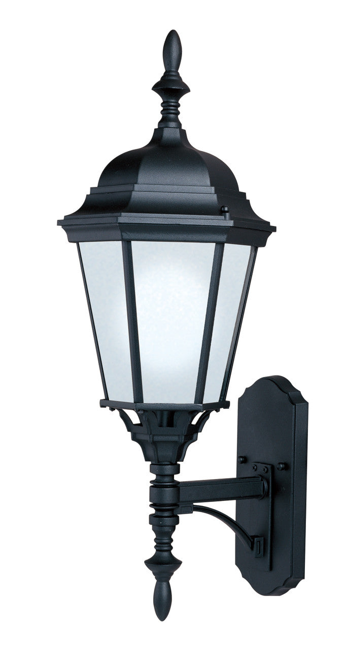 Maxim Westlake LED 1-Light Outdoor Wall Lantern in Black 65103BK