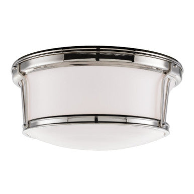 Hudson Valley Lighting Newport Flush Mount in Polished Nickel 6515-PN