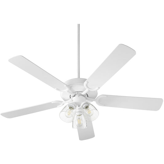 Quorum Virtue Ceiling Fan in Studio White 6525-2308