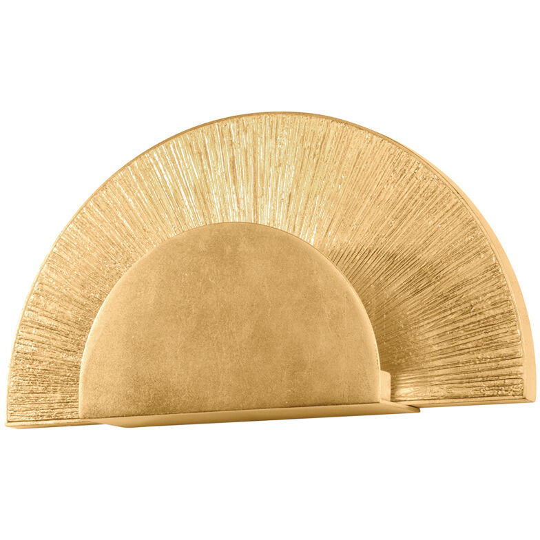 Hudson Valley Lighting Homecrest Wall Sconce in Vintage Gold Leaf 6531-VGL