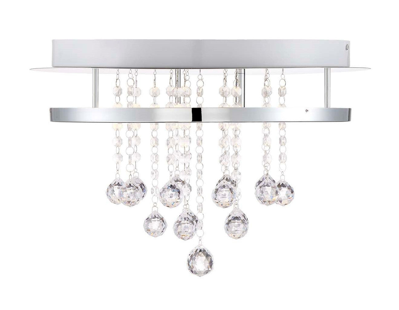 Arnsberg Dorian LED Ceiling Light in Chrome 657211806