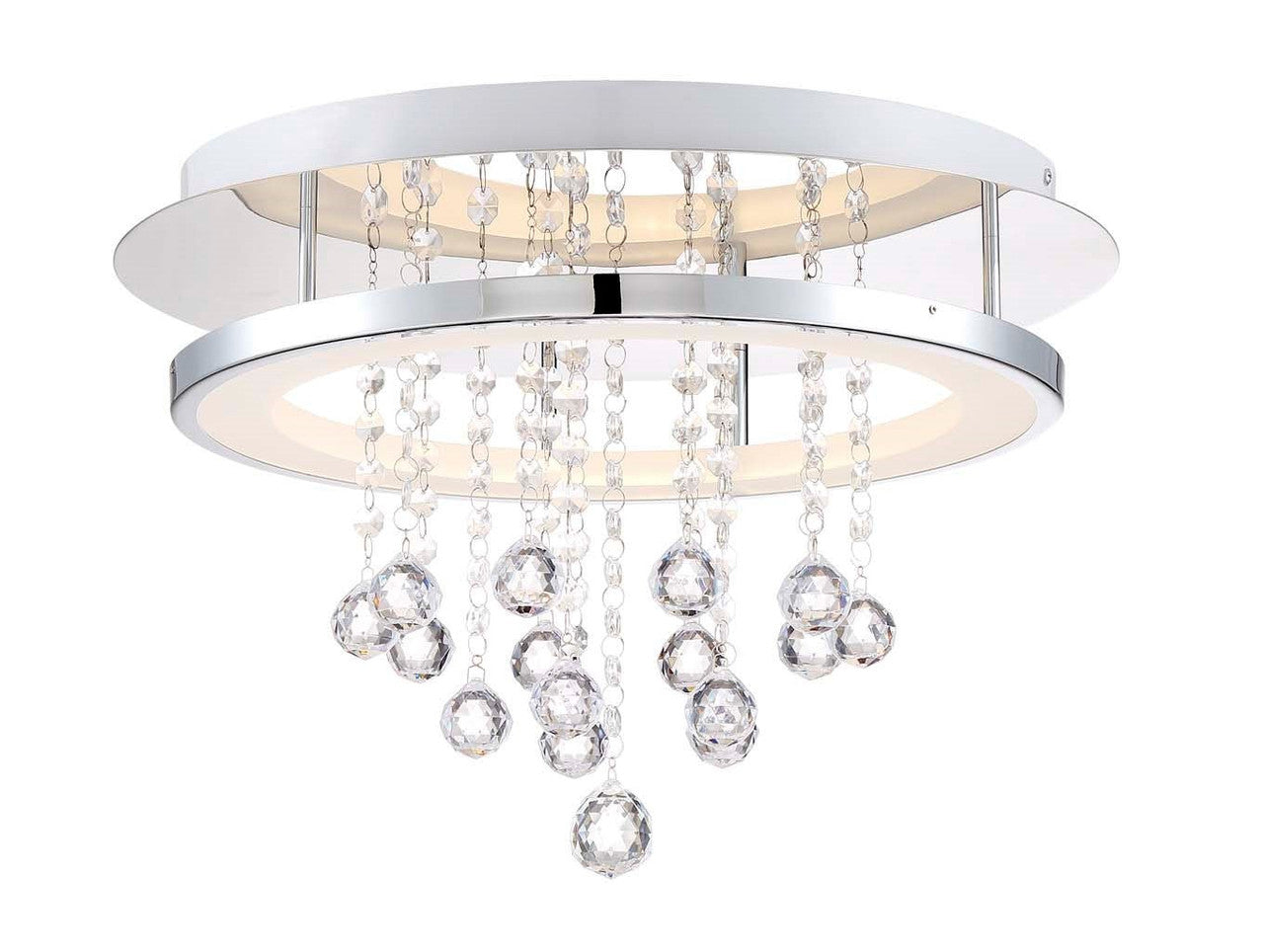 Arnsberg Dorian LED Ceiling Light in Chrome 657211806