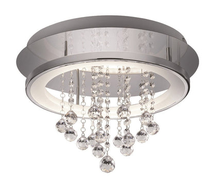 Arnsberg Dorian LED Ceiling Light in Chrome 657211806