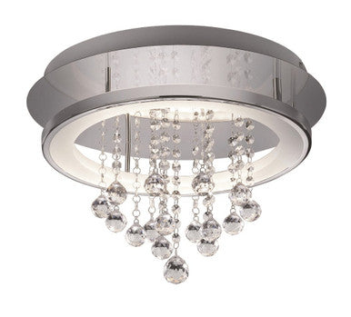 Arnsberg Dorian LED Ceiling Light in Chrome 657211806