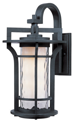 Maxim Oakville LED 1-Light Outdoor Wall Lantern in Black Oxide 65784WGBO