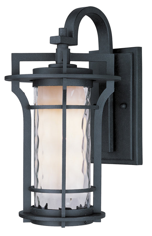 Maxim Oakville LED 1-Light Outdoor Wall Lantern in Black Oxide 65786WGBO