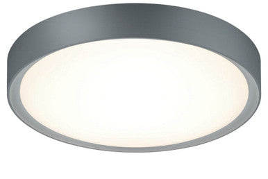 Arnsberg Clarimo LED Bathroom Ceiling Light in Titanium / Light Grey 659011887