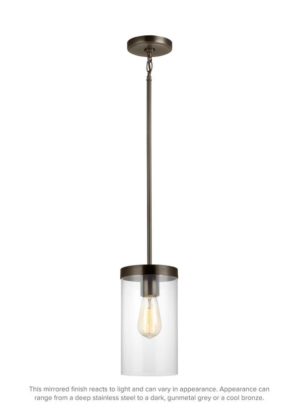 Visual Comfort Studio Sean Lavin Zire One Light Pendant in Brushed Oil Rubbed Bronze 6590301-778