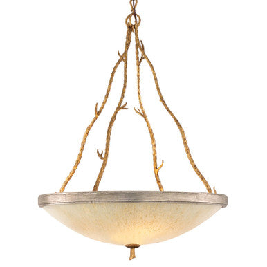 Corbett Lighting Parc Royale Chandelier in Gold And Silver Leaf 66-44