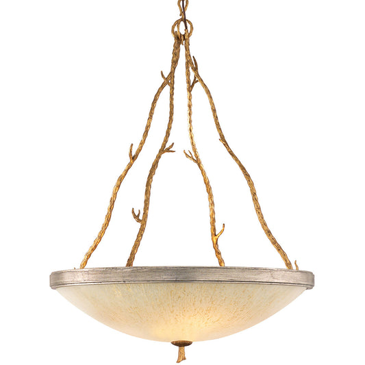 Corbett Lighting Parc Royale Chandelier in Gold And Silver Leaf 66-44