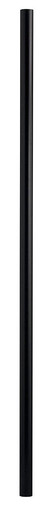 Hinkley Lighting 10 Foot Direct Burial Post with Ground Outlet and Photocell Black 6610BK