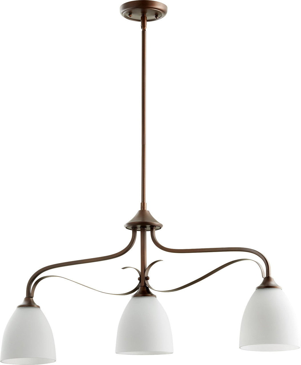 Quorum Jardin Island Light in Oiled Bronze 6627-3-86