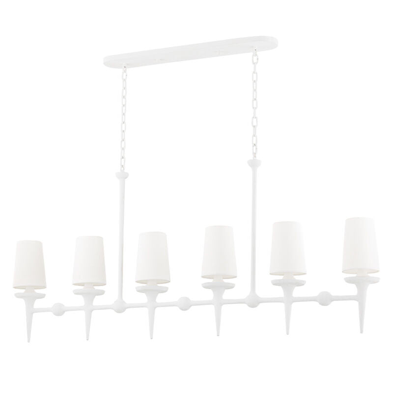 Hudson Valley Lighting Torch Linear in White Plaster 6658-WP