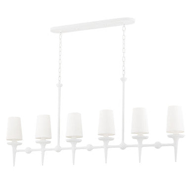 Hudson Valley Lighting Torch Linear in White Plaster 6658-WP