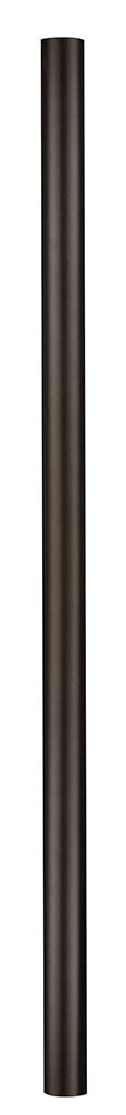 Hinkley Lighting 7 FootDirect Burial Post with Photo Cell Textured Black 6662TK