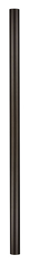 Hinkley Lighting 7 FootDirect Burial Post with Photo Cell Textured Black 6662TK