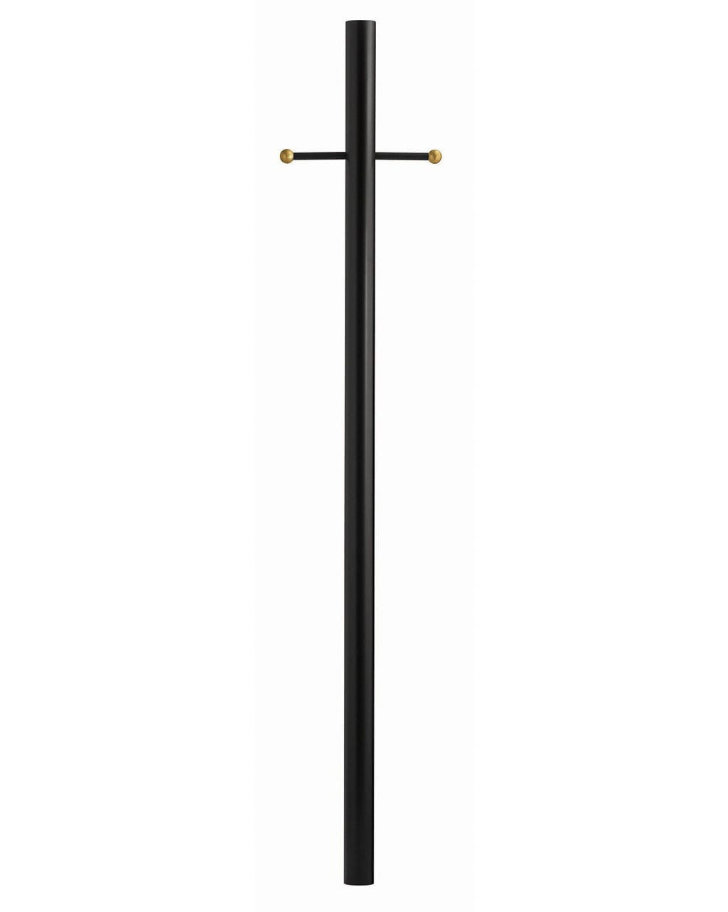 Hinkley Lighting 7 FootDirect Burial Post with Accessories Textured Black 6667TK