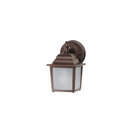 Maxim Builder Cast LED 1-Light Outdoor Wall Mount in Empire Bronze 66924EB