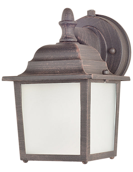 Maxim Builder Cast LED 1-Light Outdoor Wall Mount in Rust Patina 66924RP