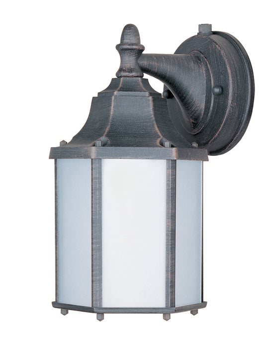 Maxim Builder Cast LED 1-Light Outdoor Wall Mount in Rust Patina 66926RP