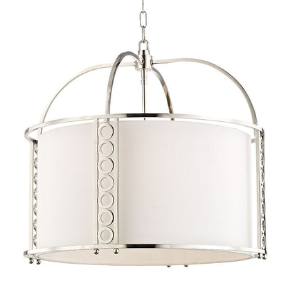 Hudson Valley Lighting Infinity Chandelier in Polished Nickel 6724-PN