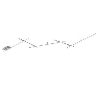 Arnsberg Highway Multiline Ceiling Light in Satin Nickel 674610507